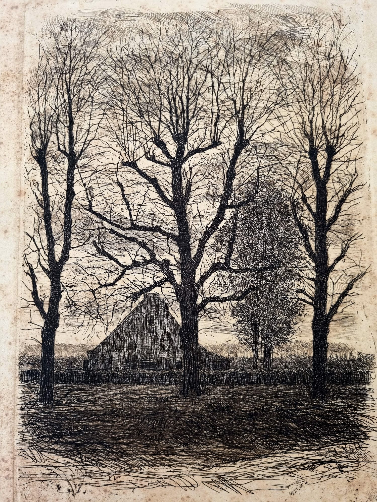 Jan Veth - Landschap verkocht voor € 75!