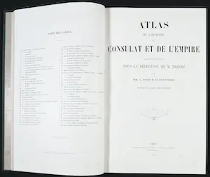 Charles Dyonnet - (Handgekleurde) staalgravures, Atlas de l'histoire du Consulat et de l'Empire kopen? Bied vanaf 40!