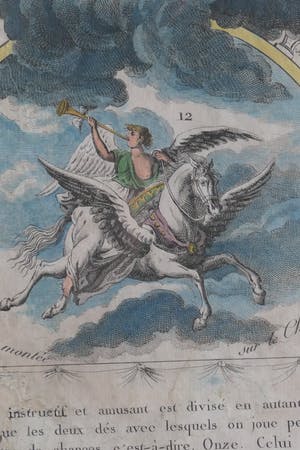 Niet of onleesbaar gesigneerd - Jeu du cheval Pegase dédié aux favoris d'Apollon kopen? Bied vanaf 1!