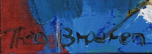 Theo Broeren - Acryl op doek, Rien kopen? Bied vanaf 1!