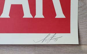 Shepard Fairey - MAKE ART NOT WAR kopen? Bied vanaf 1!