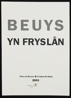 Joseph Beuys - Tentoonstellingscatalogus met postkaarten en zeefdruk op vilt, Beuys yn Fryslân kopen? Bied vanaf 60!