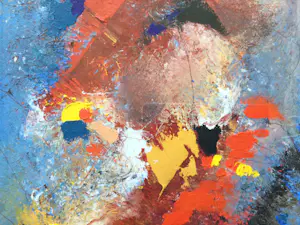 Bart van Oijen - z.t. | lyrisch abstract schilderij - ingelijst kopen? Bied vanaf 88!