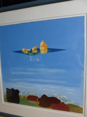 Rien Bout - Zeefdruk. Titel, Paisaje flotante no. 2 kopen? Bied vanaf 40!