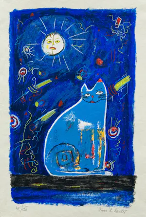 Franz Lauter - De blauwe kat kaufen? Bieten Sie von 65!