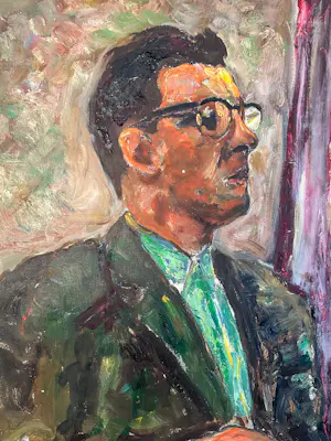 Jacobus Doeser - Portret van een zittende man kopen? Bied vanaf 400!