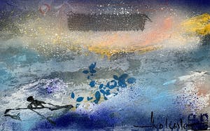 Theo Koster - Hou vol kleine man op die grote zee kopen? Bied vanaf 75!