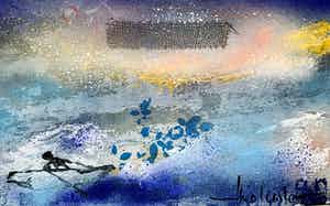 Theo Koster - Hou vol kleine man op die grote zee verkocht voor € 75!