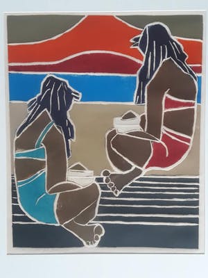 Gerda Lensing-Brouwer - Zonsondergang. kopen? Bied vanaf 49!