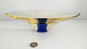 Niet of onleesbaar gesigneerd - schitterende schaal, strak, handgemaakt kopen? Bied vanaf 1!