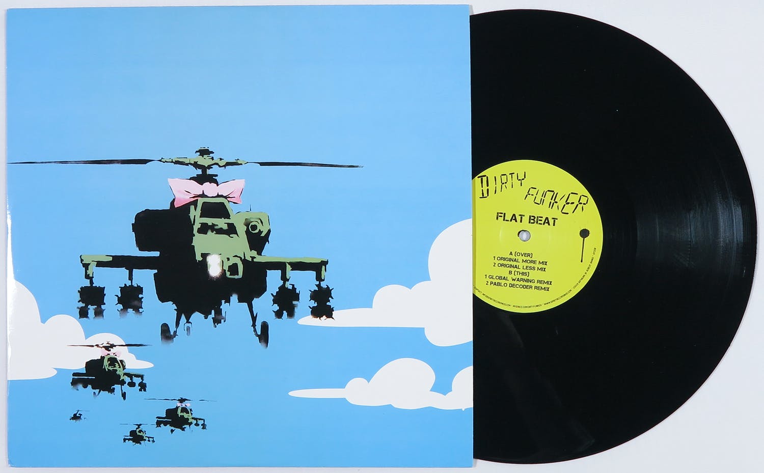 Banksy - Dirty Funker - Flat Beat verkauft! Den Auktionserlös