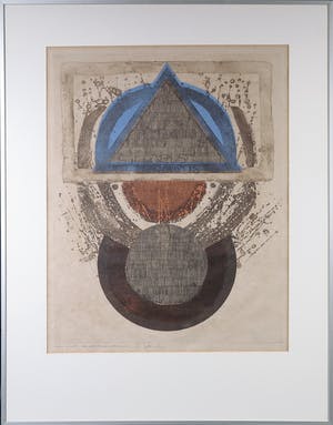 Peter Nafzger - Ets/aquatint/houtsnede, Deus Animalis - Ingelijst kopen? Bied vanaf 1!