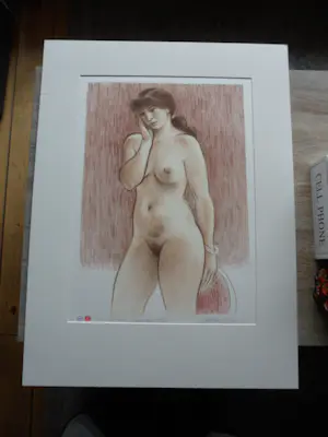 Enric Adsera Riba - litho: naakt: Virginia - 1996 kopen? Bied vanaf 60!