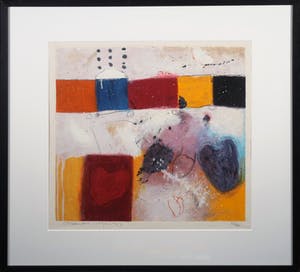 Alexander Vogels - Zeefdruk, Zonder titel - Ingelijst kopen? Bied vanaf 70!