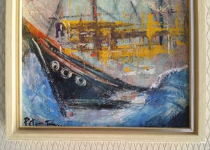 Niet of onleesbaar gesigneerd - Zeilschip. kopen? Bied vanaf 10!