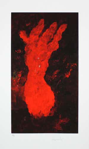 Armando - Handgesigneerde giclee: De Hand verkocht voor € 119!