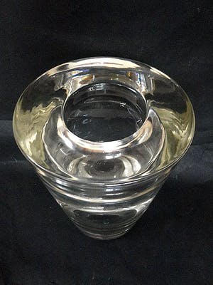 Royal Leerdam - glasvaas naar ontwerp van AD Copier kopen? Bied vanaf 35!