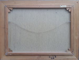 Willem Kroon - Keurig landschap met bootjes kopen? Bied vanaf 70!