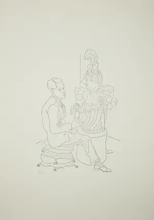 Carel Willink - Lot van vier litho's, diverse voorstellingen kopen? Bied vanaf 1!