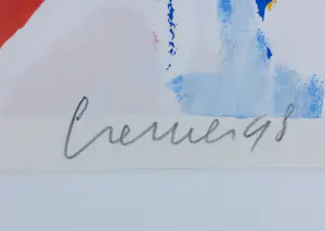 Jan Cremer - Zeefdruk, Tulpen 1 - Ingelijst kopen? Bied vanaf 175!