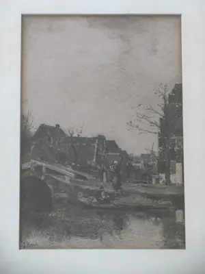 Buy Jacob Maris - twee stadsgezichten? Bid from 60!
