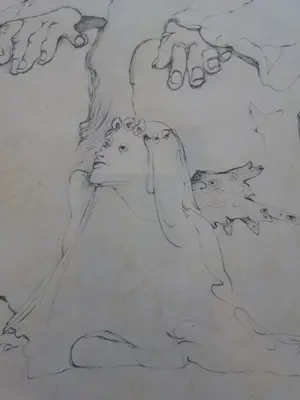 Leonor Fini - Ouderling met elfjes kopen? Bied vanaf 75!