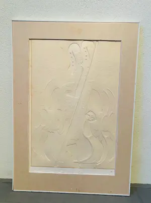 Niet of onleesbaar gesigneerd - Reliëf print uit Peter Stuyvesant Grafiek Collectie kopen? Bied vanaf 1!