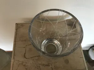 Royal Leerdam - Mooie gegraveerde kristallen vaas kopen? Bied vanaf 50!