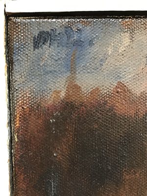 Theo van der Horst - Schilderij olieverf op doek, zonder titel, gesigneerd kopen? Bied vanaf 95!