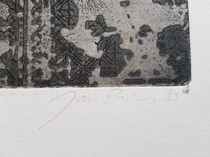 Jan Prins - Prachtige Ets - Gesigneerd in potlood kopen? Bied vanaf 40!