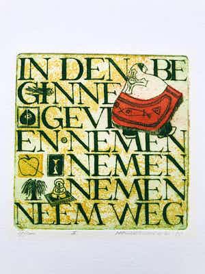 Michel van Overbeeke - Geven en nemen, nemen, nemen, verkocht voor € 45!