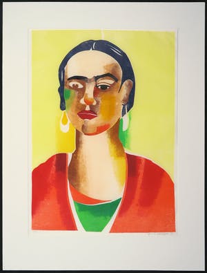 Nicole Montagne - Linosnede, Frida Kahlo kopen? Bied vanaf 1!