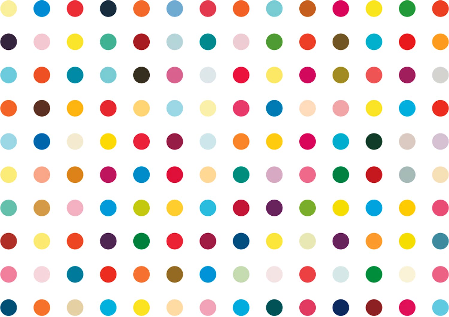 Damien Hirst - point d'ironie verkocht voor € 10!