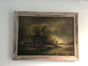 Niet of onleesbaar gesigneerd - Aan het water. kopen? Bied vanaf 1!