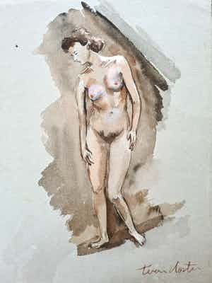 Toon Koster - Naakte vrouw verkocht voor € 75!
