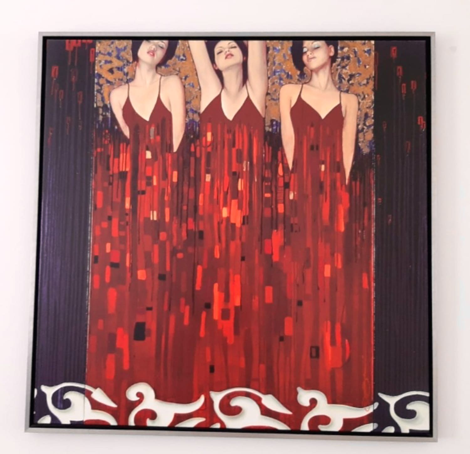 Jeroen Buitenman - Tres Rouges, in zeer goede staat, incl. lijst kopen? Bied vanaf 500!