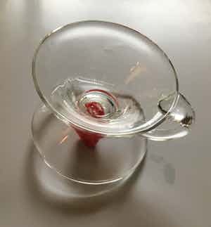 Borek Sipek - Tuimelglas verkocht voor € 20!