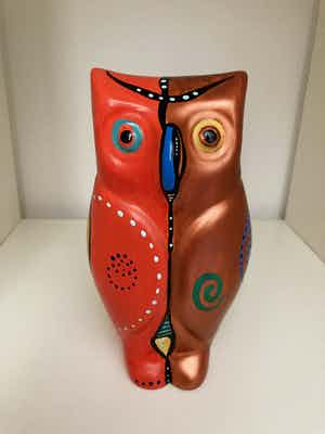 Marianne Bey - Wijze Uil verkocht voor € 1!