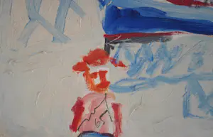 Armand Avril - Grote gouache (50x65 cm) - Zuid-Franse haven in expressieve stijl kopen? Bied vanaf 549!