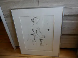 Nic Jonk - Zeefdruk, Vrouw , uit 15-03-1984 kopen? Bied vanaf 35!