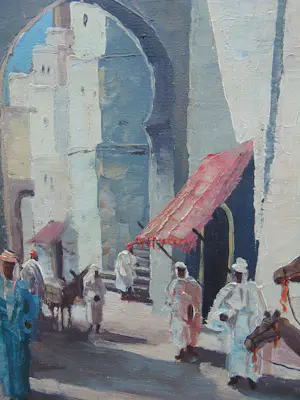 H. Gooyer - Arabisch stadsgezicht kopen? Bied vanaf 75!