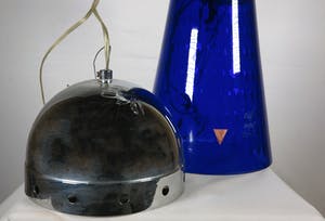 Borek Sipek - Grote gesigneerde mondgeblazen hanglamp voor Ajeto kopen? Bied vanaf 500!