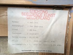 Jan Moerbeek - De Kus kopen? Bied vanaf 75!