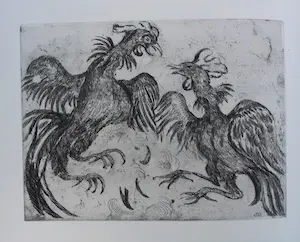 Jeanne Bieruma Oosting - 12 etsen in boek "fabels van la fontaine" (gesigneerd) kopen? Bied vanaf 495!