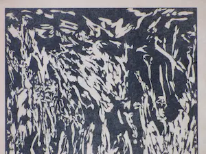 Erich Wichmann - Abstracte Compositie - Houtgravure kopen? Bied vanaf 40!