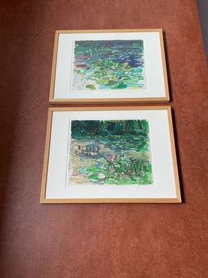 Marie-Jose Robben - 2 x aquarel kopen? Bied vanaf 45!