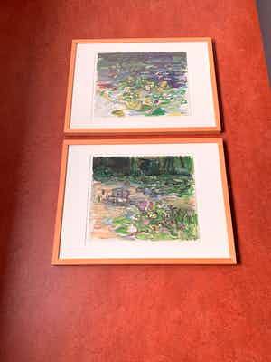 Marie-Jose Robben - 2 x aquarel verkocht voor € 45!
