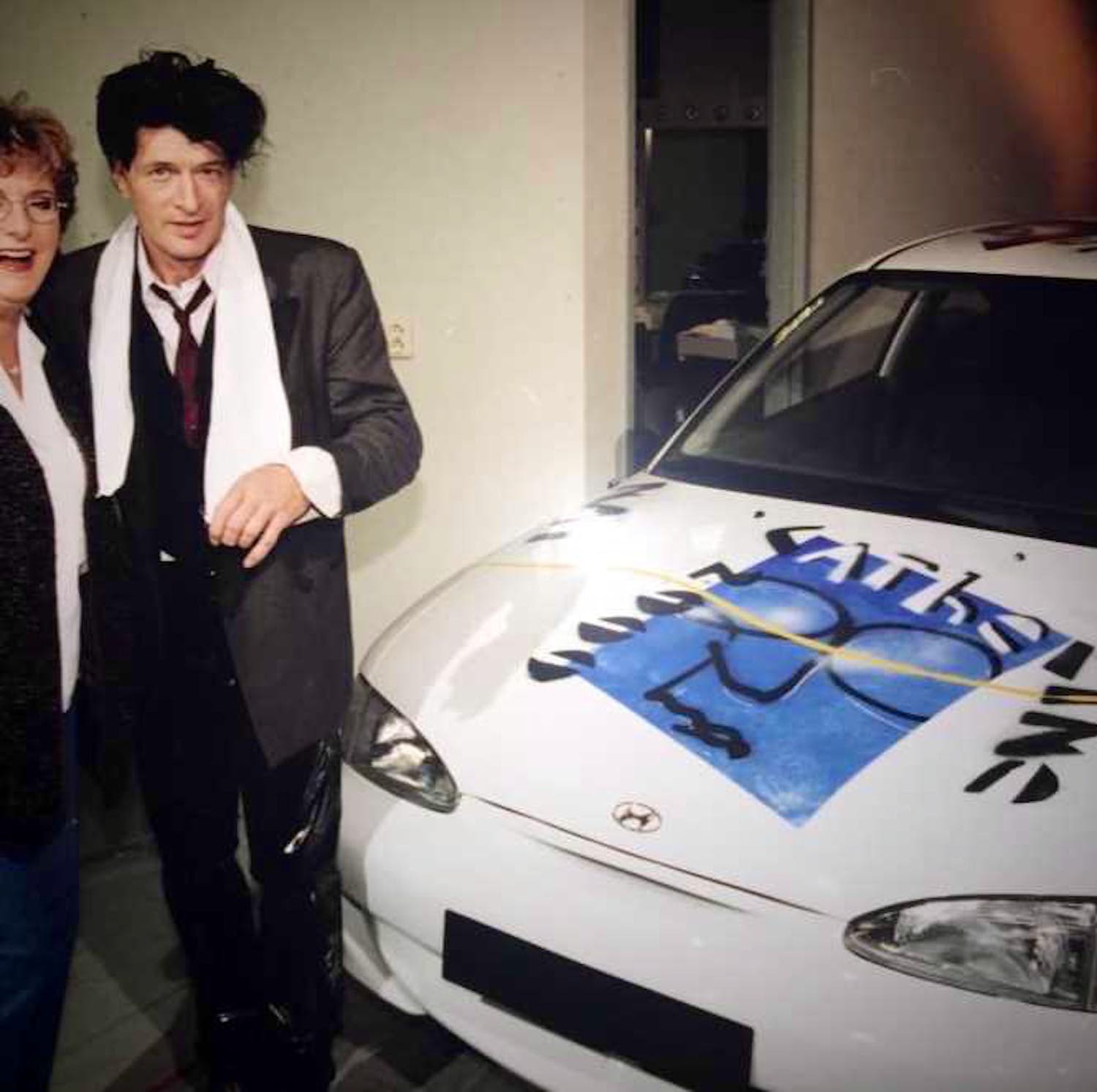 Herman Brood - Auto gespoten in TV studio live bij Catherine Keyl kopen? Bied vanaf 4500!