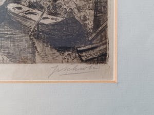 Jan Antonius van Schooten - De Dieze achter de Hinthamerstraat in s-Hertogenbosch. kopen? Bied vanaf 45!