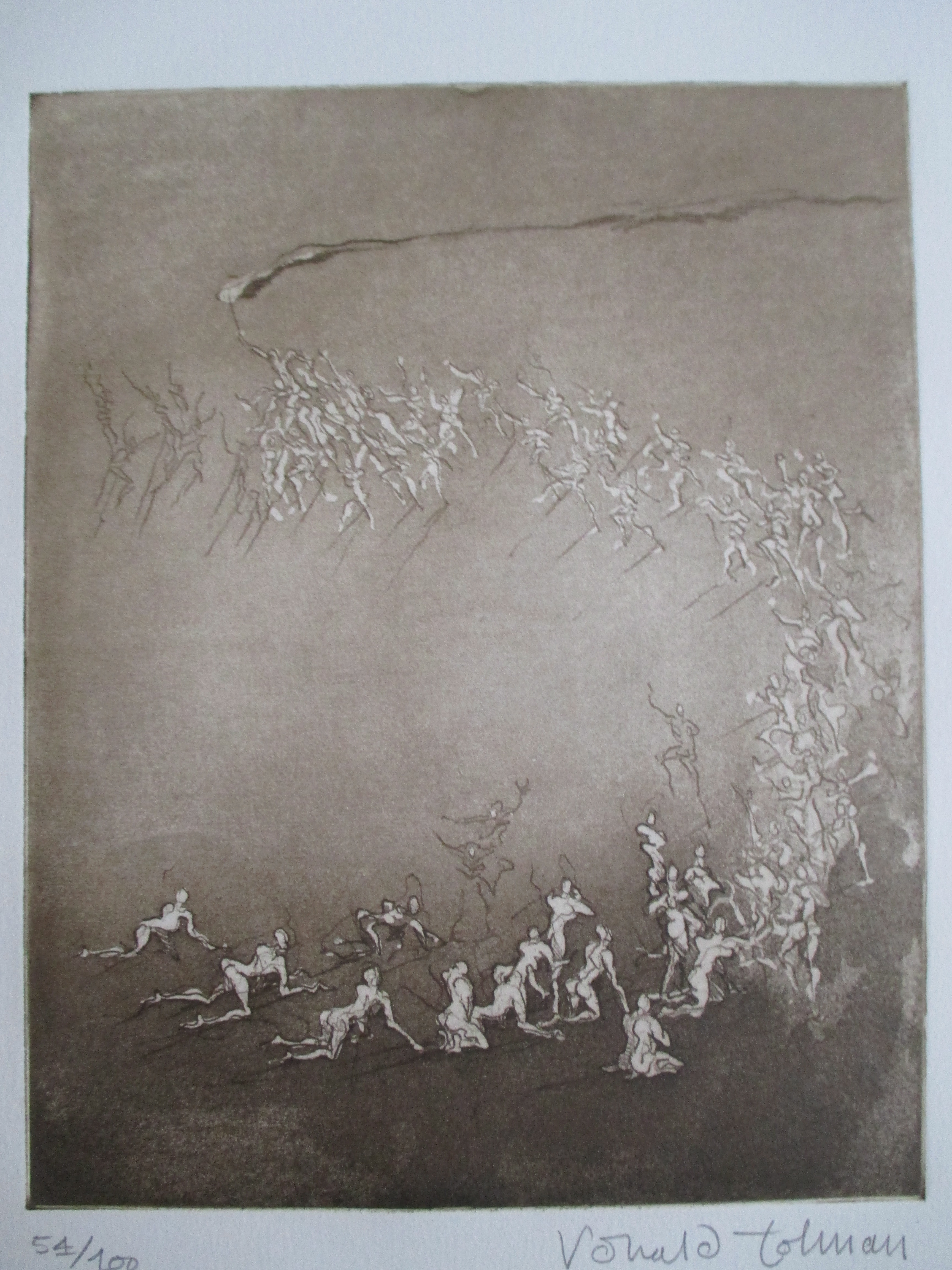 Ronald Tolman - Ets 1982 verkocht voor € 50!